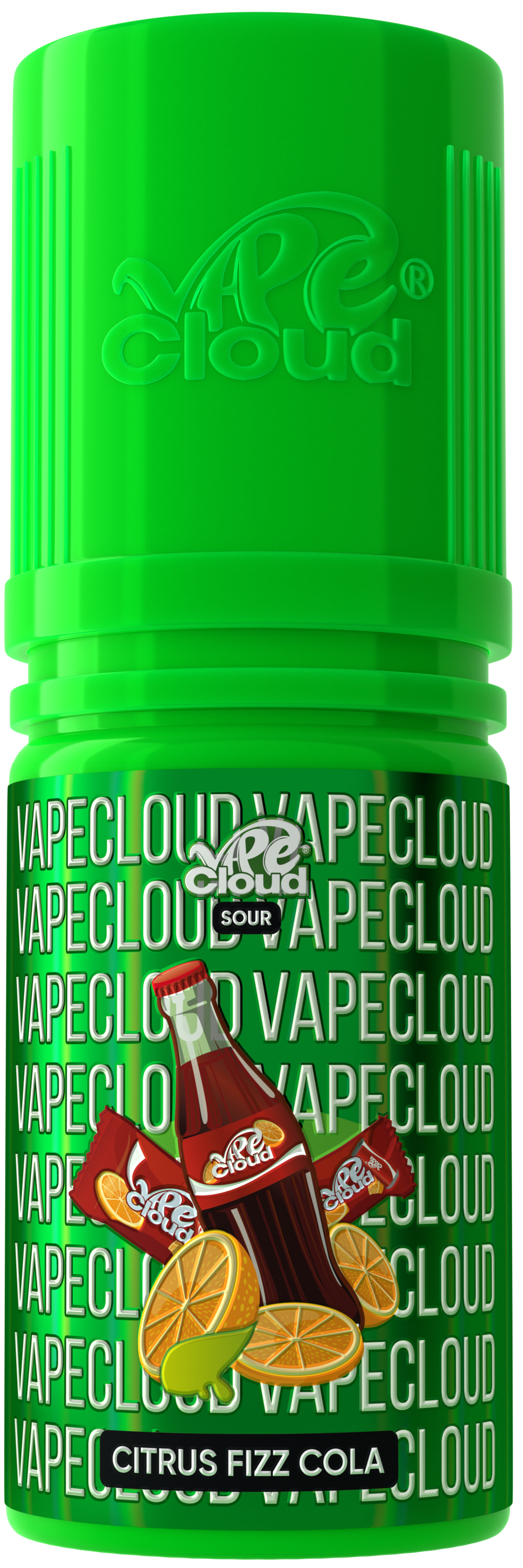Vape Cloud Sour - Апельсин Лимон Кола Кислинка 30 мл 20 мг
