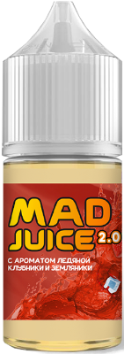 Mad juice - Земляника Клубника 30 мл 20 мг