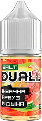 DUALL EXTRA - Жвачка Арбуз Дыня 30 мл 20 мг (STRONG)