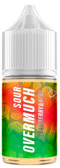 Overmuch Sour - Клубника Киви 30 мл 20 мг (STRONG)