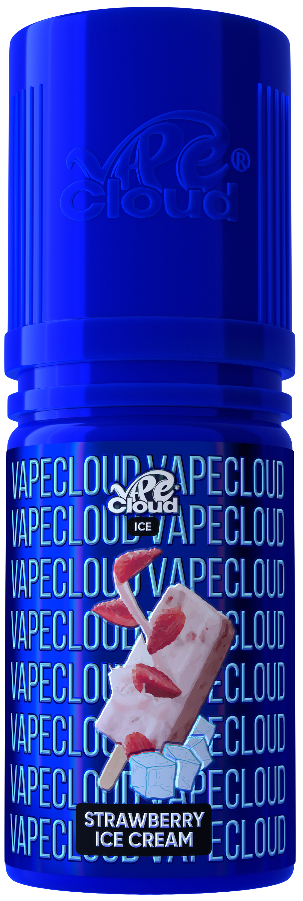 Vape Cloud Ice - Клубника Мороженое 30 мл 20 мг (STRONG)