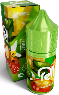 RELL GREEN - Маракуйя Апельсин 30 мл 20 мг