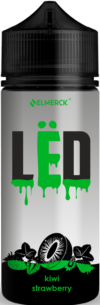 LЁD - Клубника Киви 120 мл 3 мг