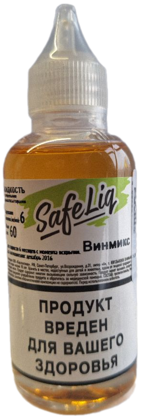 SAFELIQ - Вин Микс 60 мл 6 мг