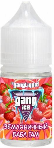 Gang ICE - Земляника Жвачка 30 мл 20 мг