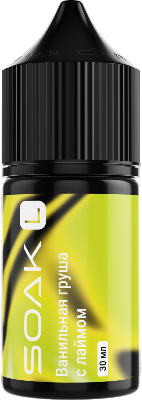 SOAK - Ваниль Груша Лайм 30 мл 20 мг