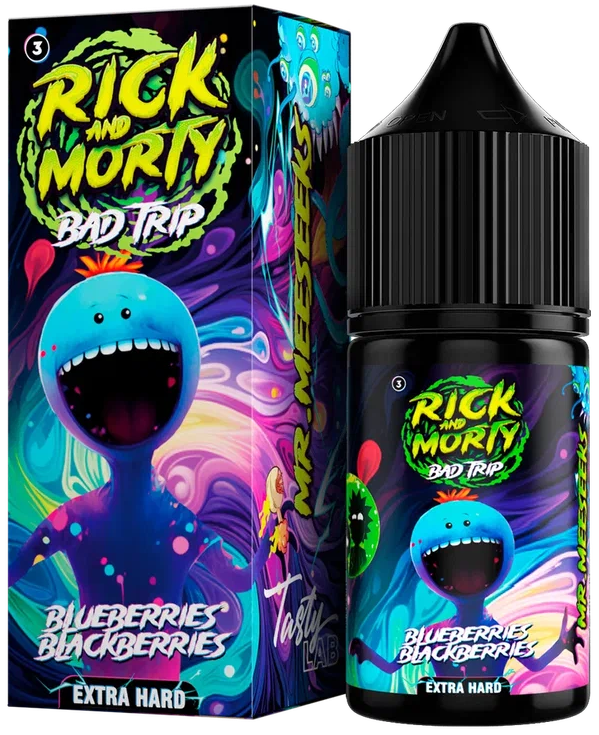 РИК и МОРТИ BAD TRIP - Черника Ежевика 30 мл 20 мг (STRONG)