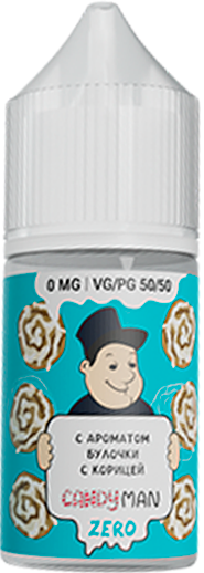 CandyMan Zero - Корица Булочка 27 мл 0 мг