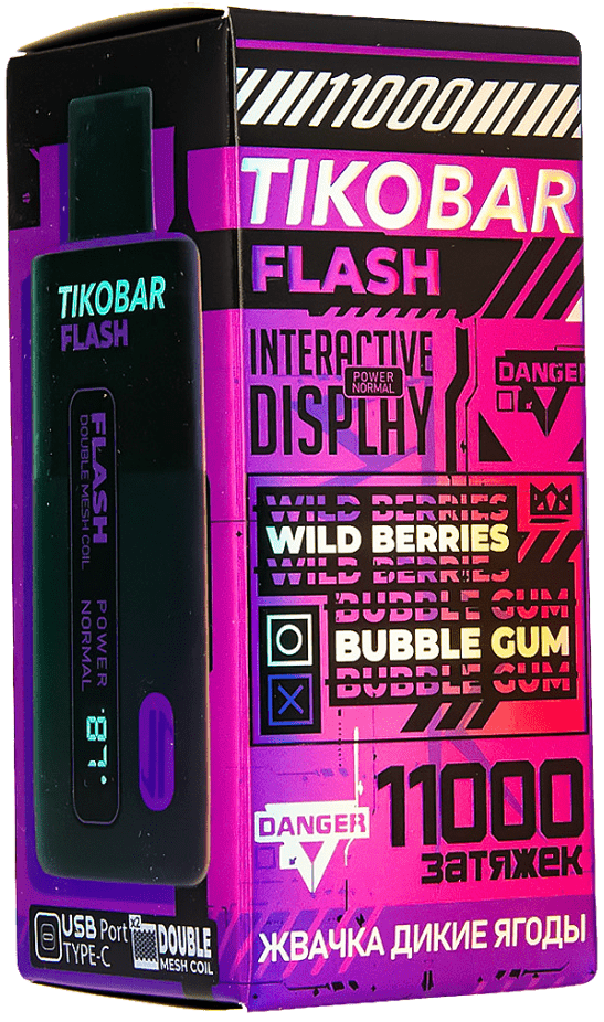 TIKOBAR - (11000) Жвачка Ягода