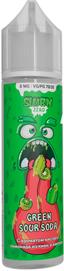 Slurm Zero - Green Sour Soda 58 мл 0 мг