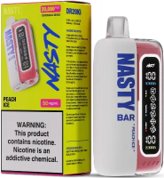 Nasty Bar Dr20Ki - (20000) Персик Лёд