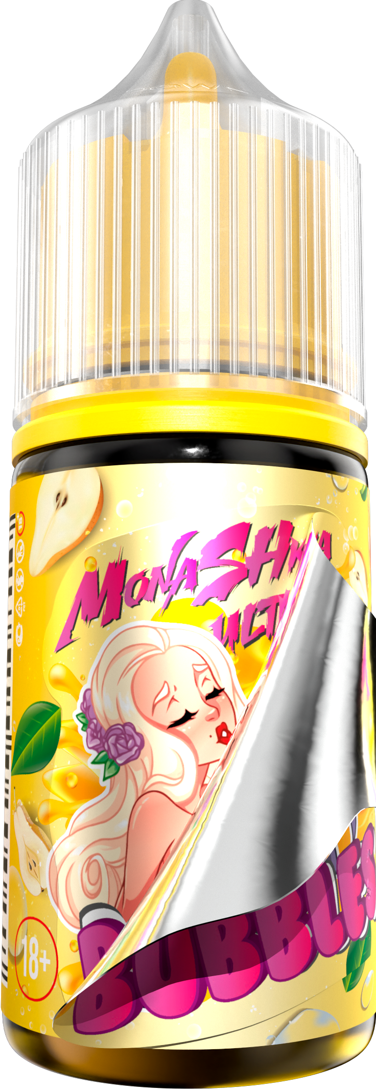 MonakaGLK BUBBLES - Груша Газировка 30 мл 20 мг