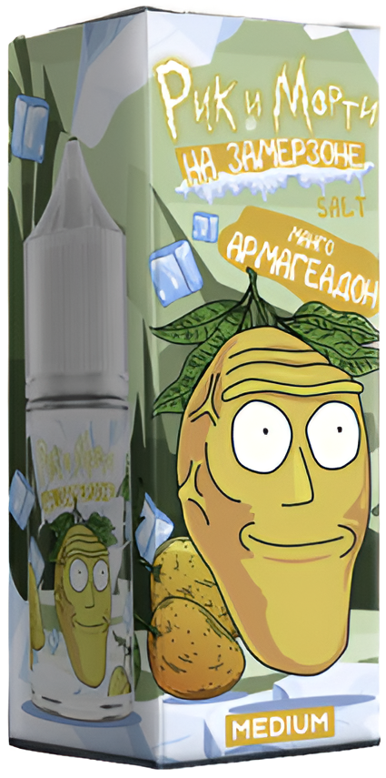 РИК и МОРТИ НА ЗАМЕРЗОНЕ - ДВОЙНОЕ МАНГО 30 мл 20 мг (STRONG)