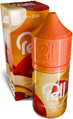 RELL ORANGE - Клубника Банан 30 мл 20 мг