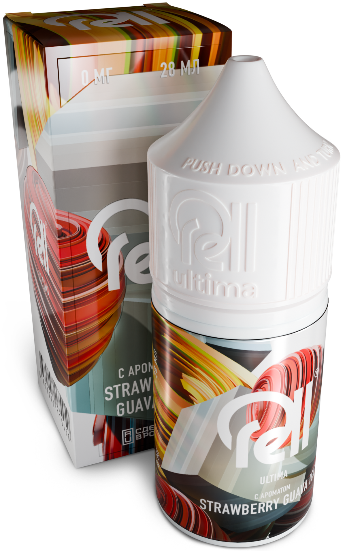 RELL ULTIMA - Мороженое Клубника 3 мл 0 мг