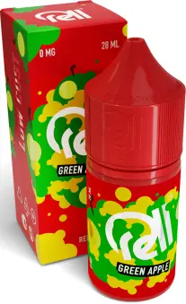 RELL LOW COST - Зелёное яблоко 28 мл 0 мг