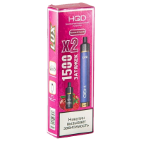 HQD LUX 1500 - Малина и Клюква (2 картриджа)