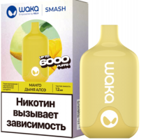 Waka Smash - (6000) Манго Алоэ Дыня