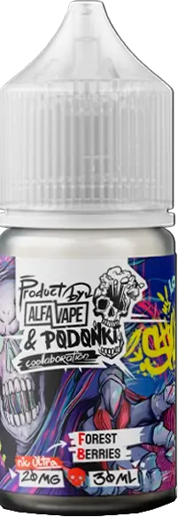 ALFA VAPE x PODONKI - Лесные ягоды 30 мл 20 мг (STRONG)