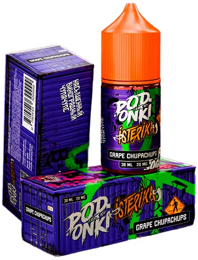 ISTERIKA & PODONKI - Grape Chupachups 30 мл 20 мг (STORNG)
