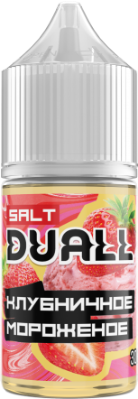 DUALL - Клубника Мороженое 30 мл 20 мг