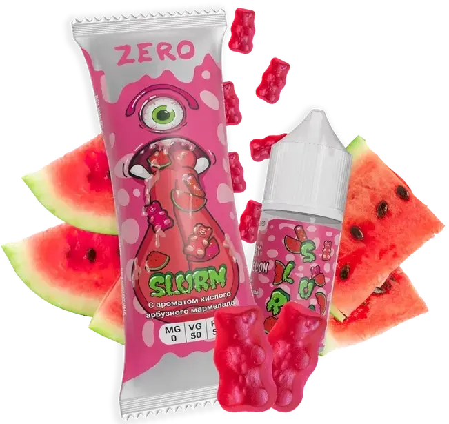 Slurm Zero - Gummy Watermelon 27 мл 0 мг