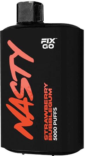 NASTY FIX GO - (3000) Клубника Жвачка