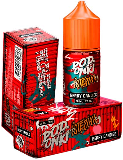ISTERIKA & PODONKI - Berry Candies 30 мл 20 мг (STORNG)