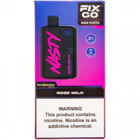 Nasty Fix Go - (3000) Роза Молоко