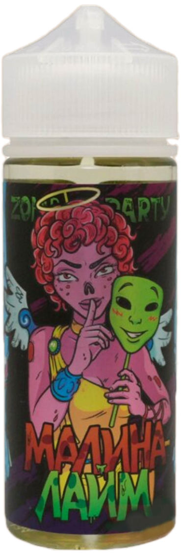 Zombie Party - Малина-Лайм 120 мл 3 мг