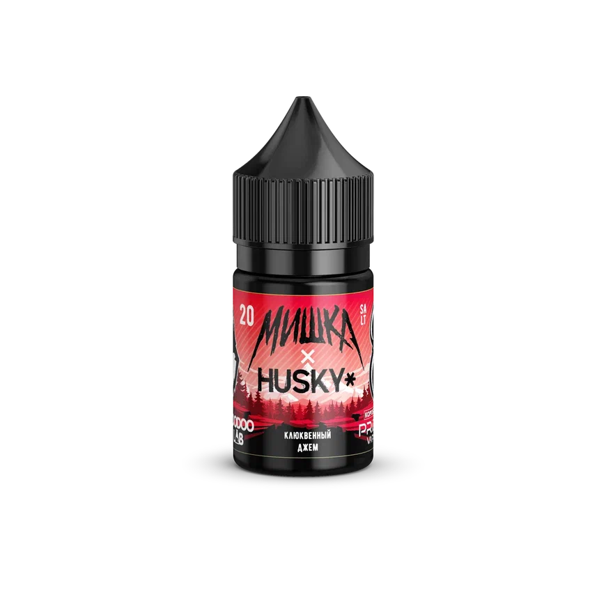 МИШКА x HUSKY - Клюква Джем 30 мл 20 мг (STRONG)