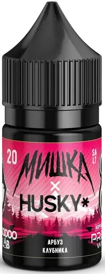 МИШКА x HUSKY - Арбуз Клубника 30 мл 20 мг