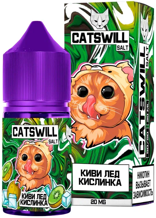 Catswill - Киви Лёд Кислинка 30 мл 20 мг