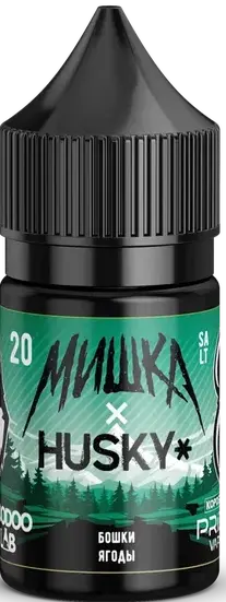 МИШКА x HUSKY - Хвоя Лесные ягоды 30 мл 20 мг