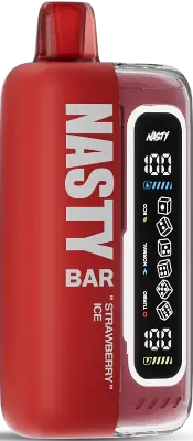 NASTY BAR DR20Ki - (20000) Клубника Лёд