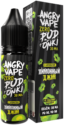 Angry Vape x PODONKI - Лимон Джем 30 мл 0 мг
