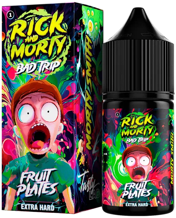 РИК и МОРТИ BAD TRIP - Фруктовые пластинки 30 мл 20 мг (STRONG)