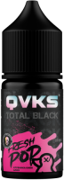 Ароматизатор QVKS Total Black - Клубника Киви Алоэ
