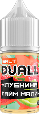 DUALL - Малина Лайм Клубника 30 мл 20 мг
