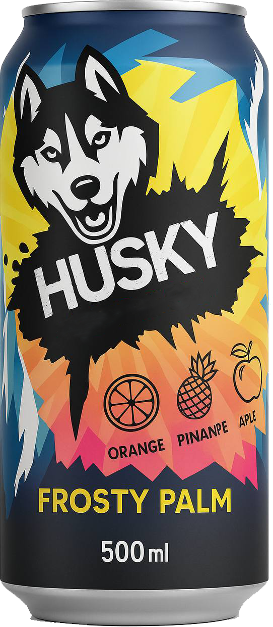 HUSKY - Апельсин Ананас Яблоко Банан