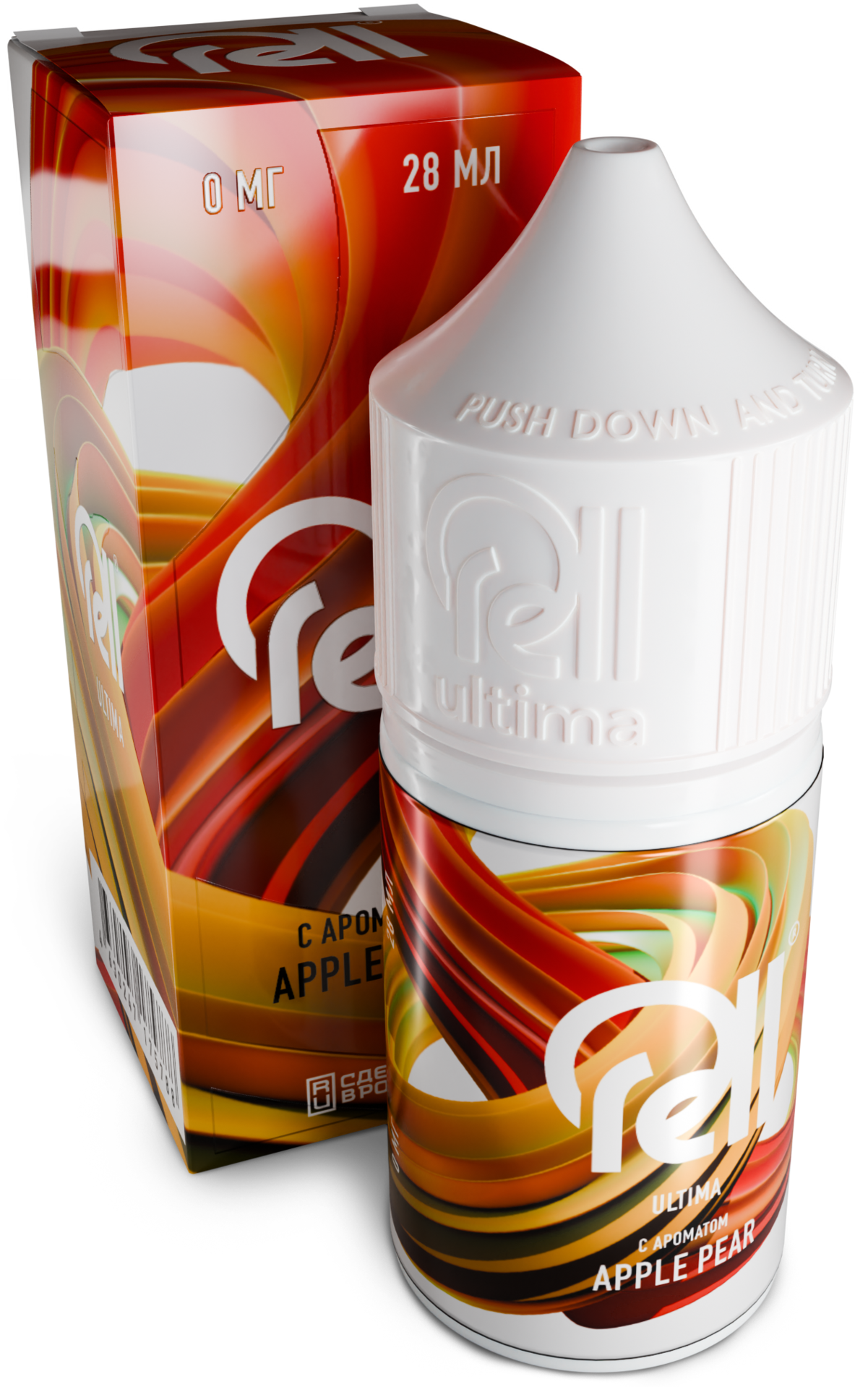 RELL ULTIMA - Яблоко Груша 28 мл 0 мг