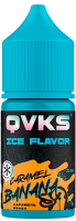 Ароматизатор QVKS Ice - Банан Карамель