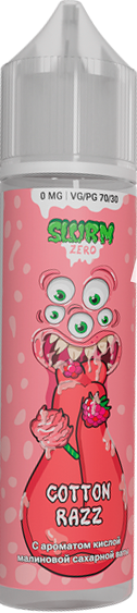 Slurm Zero - Cotton Razz 58 мл 0 мг