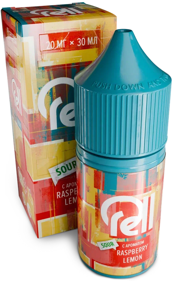 RELL AZURE - Малина Лимон Кислинка 30 мл 20 мг