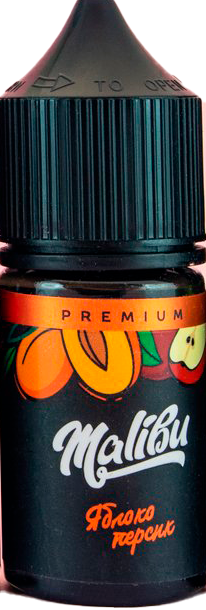 Malibu - Яблоко Персик 30 мл 20 мг (STRONG)