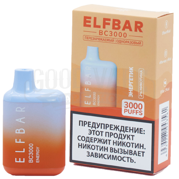 ELF BAR BC - (3000) Энергетик