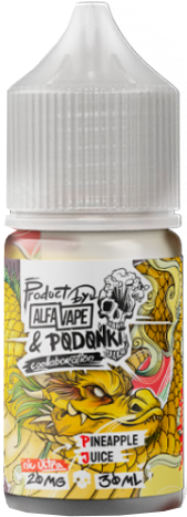 ALFA VAPE x PODONKI ICE - Ананас 30 мл 20 мг (STRONG)