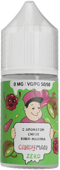 CandyMan Zero - Малина Киви 27 мл 0 мг