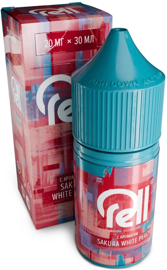 RELL AZURE - Сакура Персик 30 мл 20 мг