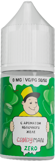 CandyMan Zero - Яблоко Мармелад 27 мл 0 мг